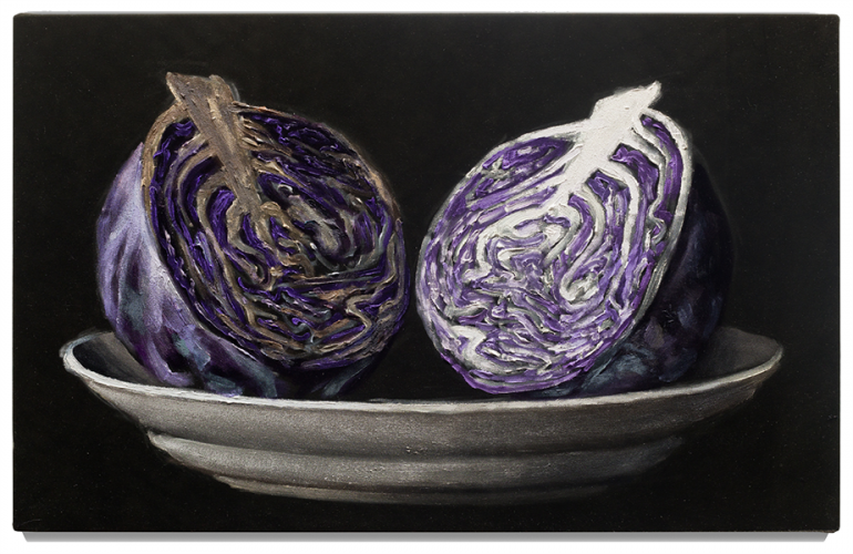 Jorge_Diezma-Lombarda-partida-30x48cm-oil-on-green-velvet-2025