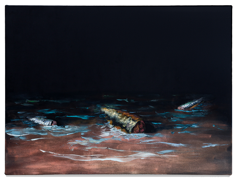 Jorge_Diezma-Sardinas-en-la-playa-75x101cm-oilon-black-velvet-2025